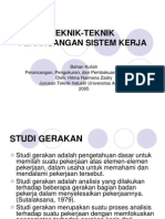 1.teknik Perancangan Sistem Kerja