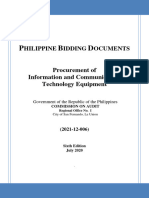 Rebidding Procurement of Information and Communication Technology Equipment