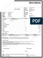 Vehicle Invoice