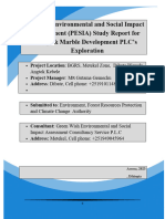 Angtok Marble Exploration ESIA Report Final