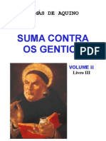 Suma Contra Os Gentios Volume II Livro III