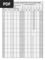 Expanding Calculation Form