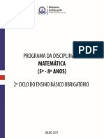 Programa 7° Ano