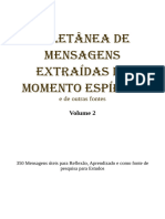 Livro Condensado Momento Espirita Vol 02