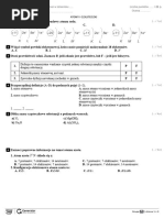 ATOMY I CZĄSTECZKI Test (Z Widoczną Punktacją)