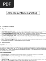 Résumé Marketing