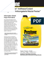 Prestone AF2033 Sale Sheet