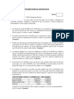 Examen Parcial de Finanzas