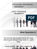 Module 6 Managing Production and Service Operations 2