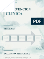 Intervención Clinica