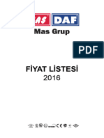 Masdaf Fiyat Listesi