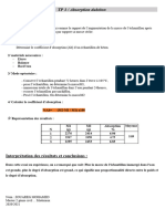 TP 3 / Absorption Dubéton: Interprétation Des Résultats Et Conclusions