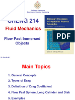 Flow Past Immersed Objectives