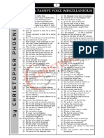 039) ACTIVE & PASSIVE VOICE (MISCELLANEOUS) Solomon