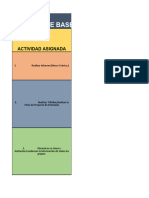 Bases Del Proyecto, Integrantes, y Evaluacion de Coordinadores