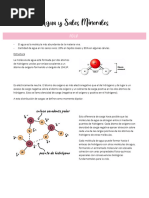 Tema 2 Biología: Agua y Sales Minerales