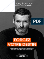 Anthony Bourbon Forcez Votre Destin Résilience, Ambition, Passion