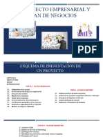 El Proyecto Empresarial y Plan de Negocios