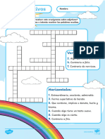 Es SL 2548362 Crucigrama Los Adjetivos Ver 3