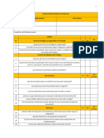 Auditoria General de Riesgos - Checklist - HySLA