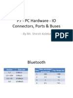 P7 - PC Hardware - IO Connectors, Ports & Buses