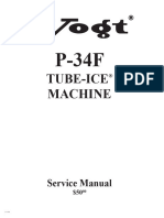 Vogt P-34F TUBE ICE MACHINE 