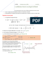 Cour Complet Oscillations Forcées 1DDL