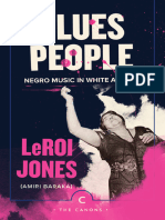 Blues People Negro Music in White America - LeRoi Jones