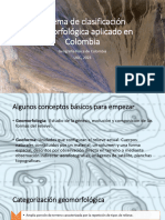 Sistema de Clasificación Geomorfológica