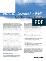 PR 5a Well Water Factsheet Full Shock Chlorination 4