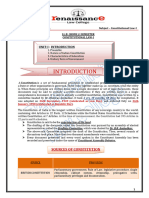 Constitutional Law I