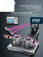 Portable, Benchtop CMM: Handheld Probe Coordinate Measuring Machine