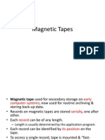 Magnetic Tapes