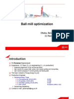 Ball Mill Optimization