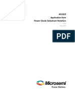 Microsemi Power Diode Datasheet Notation AN1829