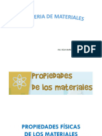 Propiedades y Ensayos de Materiales