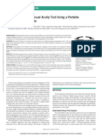 A Novel Automated Visual Acuity Test Using A Portable Head-Mounted Display