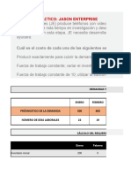 Ejercicio Planeación Agregada