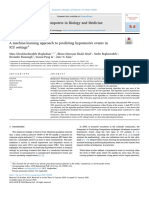 A Machine-Learning Approach To Predicting Hypotensive Events in