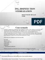 Cleaning Disinfection and Sterilization-1