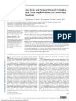 Iris-Claw Intraocular Lens and Scleral-Fixated Posterior Chamber Intraocular Lens Implanations in Correcting Aphakia