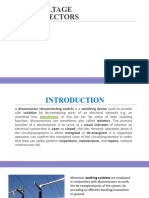 High Voltage Disconnector