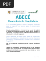 Abece Mantenimiento Hospitalario