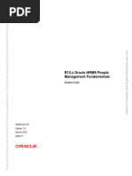 R12.x Oracle HRMS People Management Fundamentals: D60561GC10 Edition 1.0 March 2010 D64317