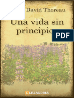 Una Vida Sin Principios-Henry David Thoreau