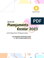 Agosto Curso @PsicologaEscolar - Atividades