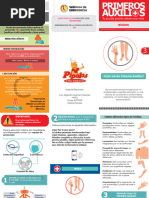 Triptico Primeros Auxilios