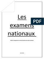 Examens Nationaux