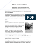 Actores Del Conflicto Armado Interno en Guatemala