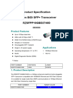 SFP+ 10Gbps BiDi TX1270RX1330nm 40KM